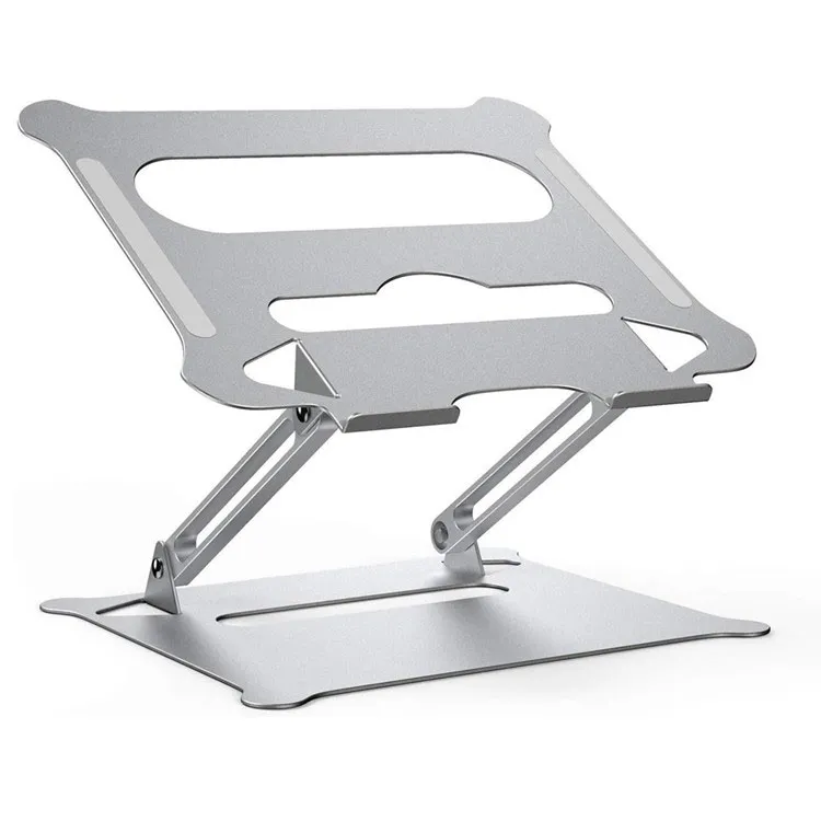 Quels sont les avantages du support pour ordinateur portable en aluminium et du support d'ordinateur portable en plastique?