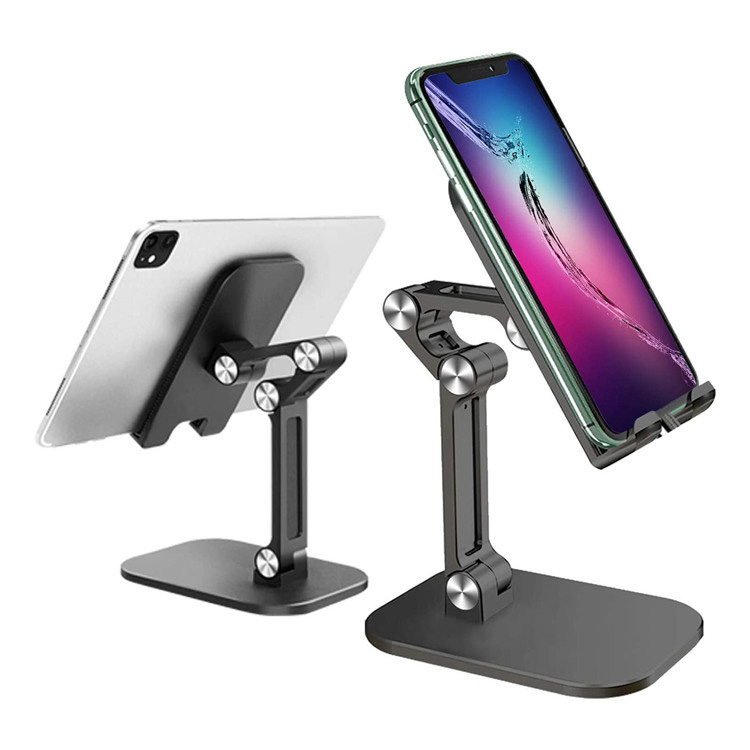 Support de bureau pliable et pliable pour téléphone portable, angle réglable